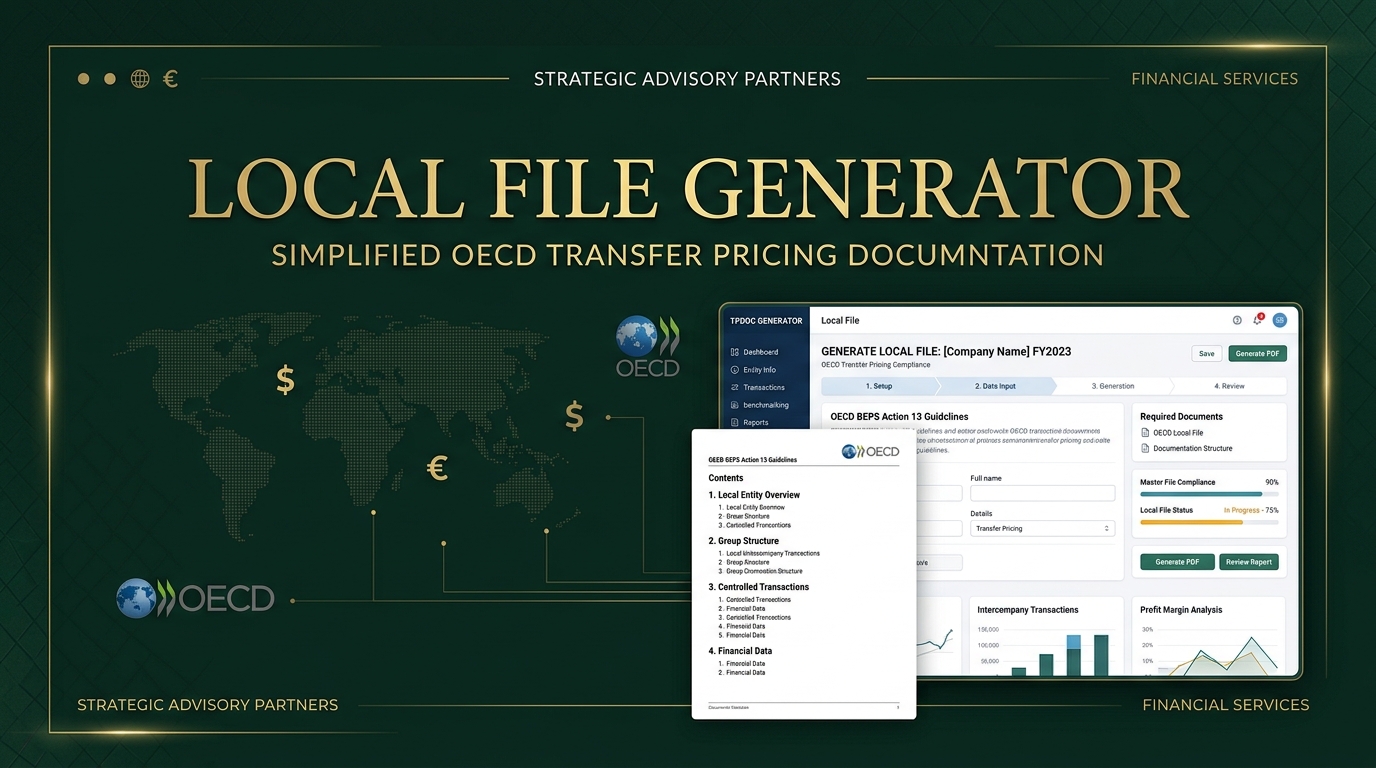 Generate OECD Local TP Files for Free