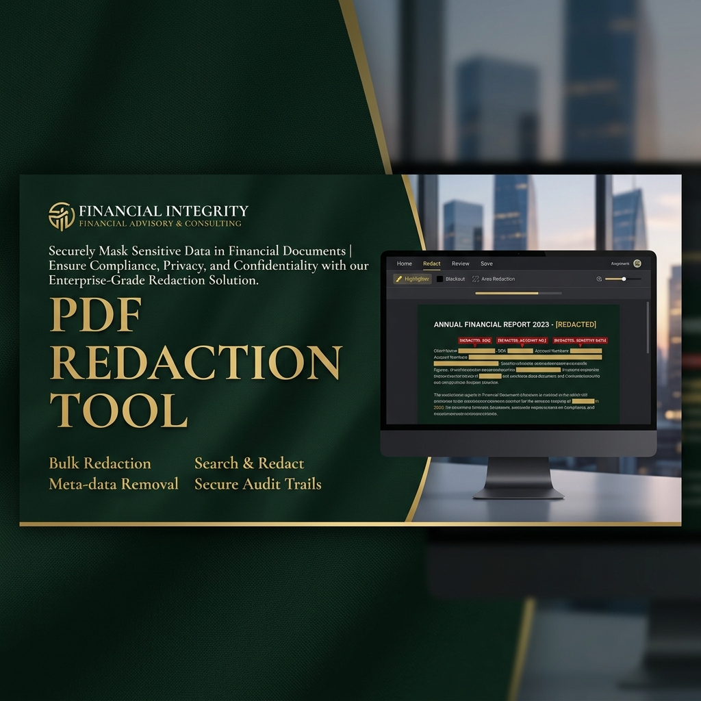 PDF Redaction Tool